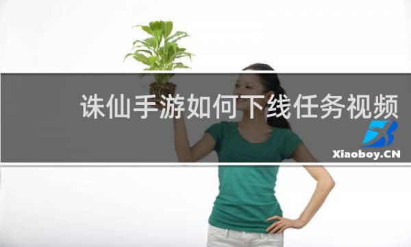 诛仙手游如何下线任务视频