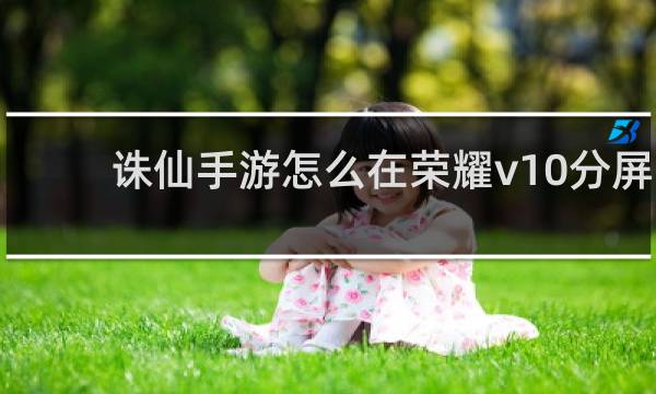 诛仙手游怎么在荣耀v10分屏