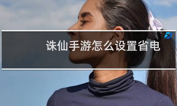 诛仙手游怎么设置省电