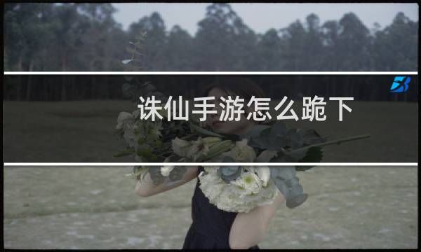 诛仙手游怎么跪下