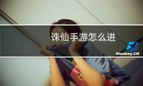 诛仙手游怎么进
