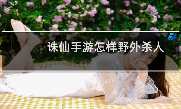 诛仙手游怎样野外杀人
