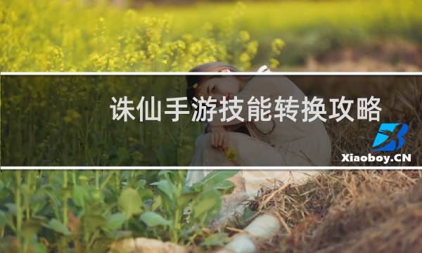 诛仙手游技能转换攻略