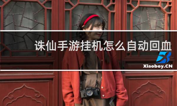 诛仙手游挂机怎么自动回血