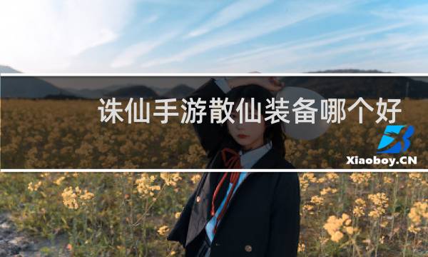 诛仙手游散仙装备哪个好