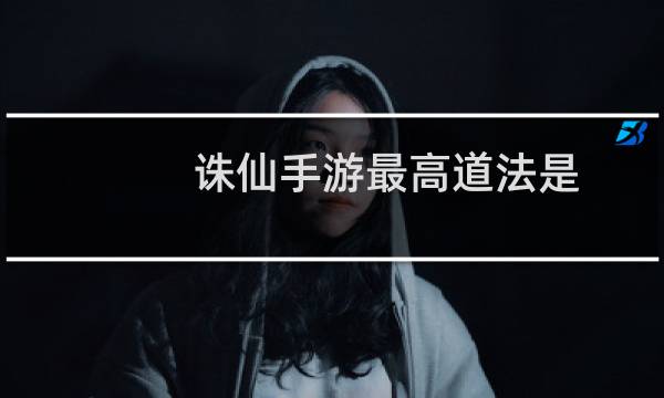 诛仙手游最高道法是