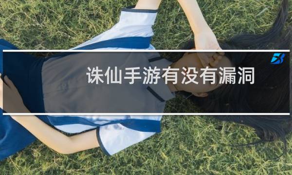 诛仙手游有没有漏洞