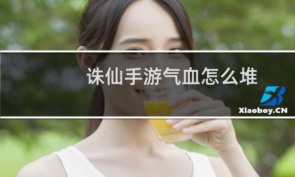 诛仙手游气血怎么堆