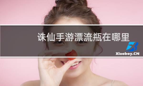 诛仙手游漂流瓶在哪里