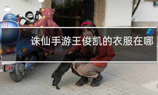 诛仙手游王俊凯的衣服在哪