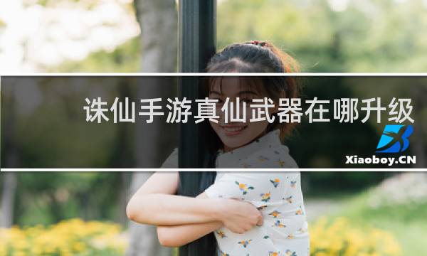 诛仙手游真仙武器在哪升级