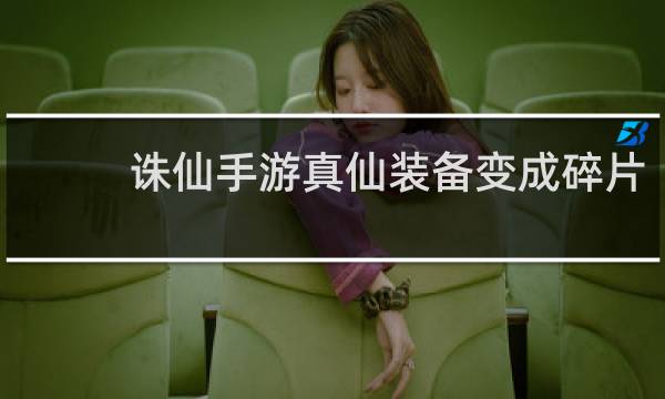 诛仙手游真仙装备变成碎片