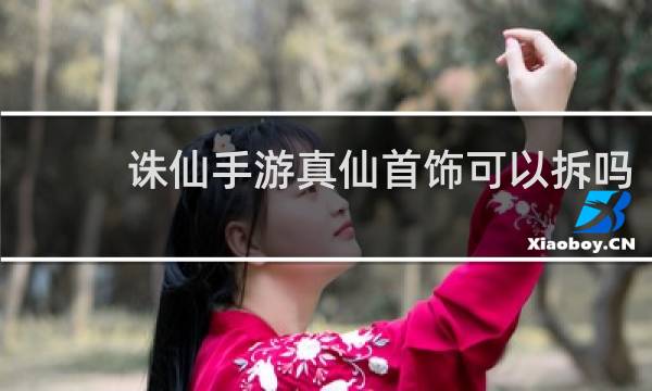 诛仙手游真仙首饰可以拆吗