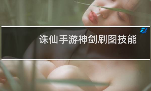 诛仙手游神剑刷图技能