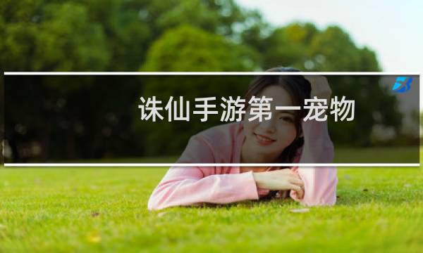 诛仙手游第一宠物
