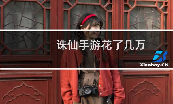 诛仙手游花了几万