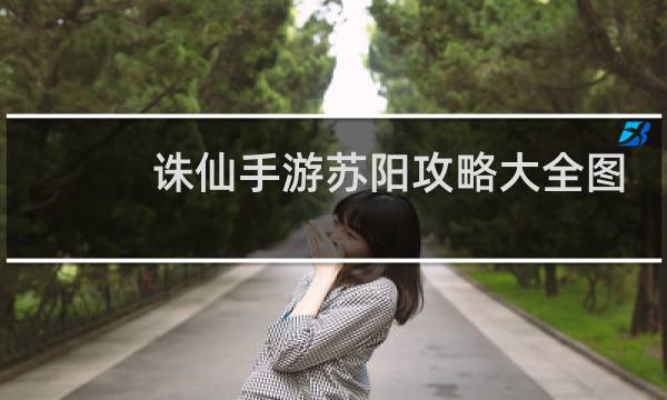 诛仙手游苏阳攻略大全图