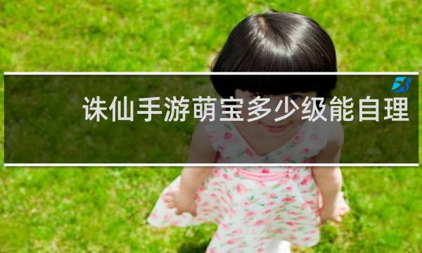 诛仙手游萌宝多少级能自理