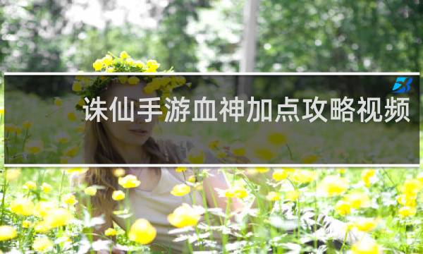 诛仙手游血神加点攻略视频