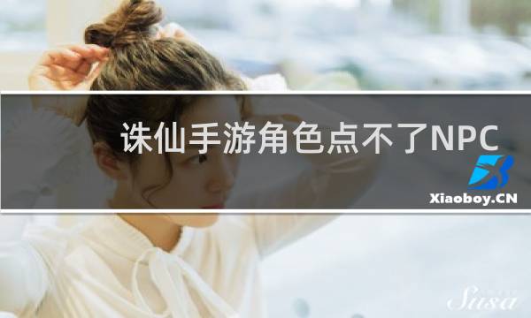 诛仙手游角色点不了NPC