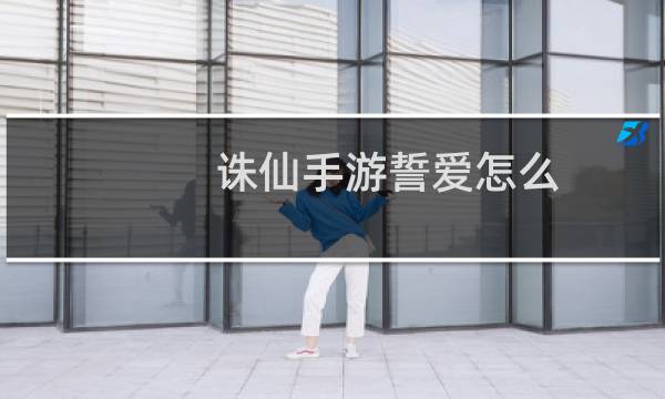 诛仙手游誓爱怎么