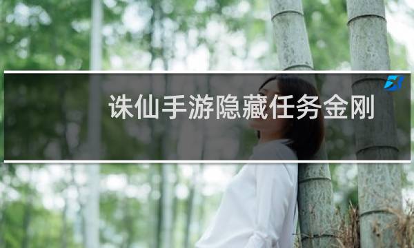 诛仙手游隐藏任务金刚