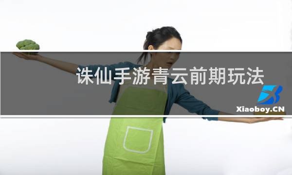 诛仙手游青云前期玩法