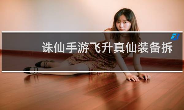 诛仙手游飞升真仙装备拆