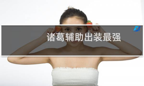 诸葛辅助出装最强