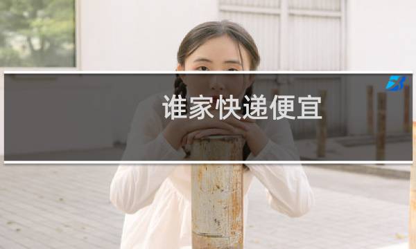 谁家快递便宜
