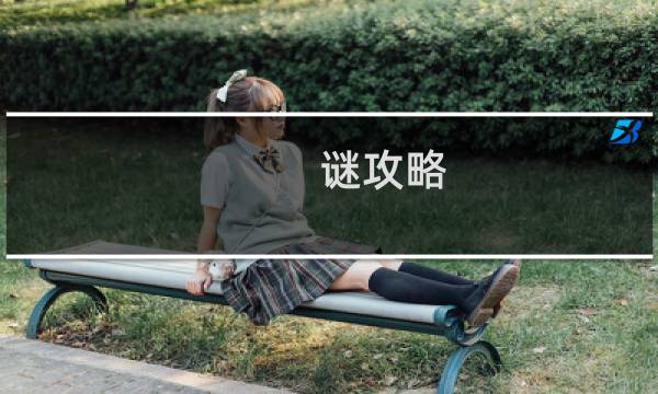 谜攻略
