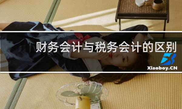 财务会计与税务会计的区别