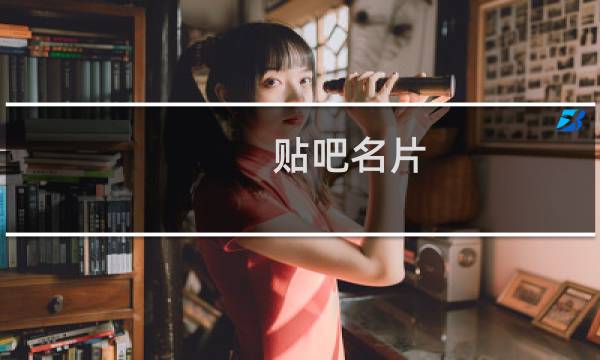 贴吧名片 详细描述