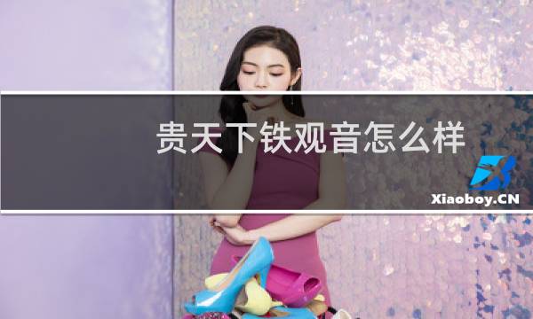 贵天下铁观音怎么样