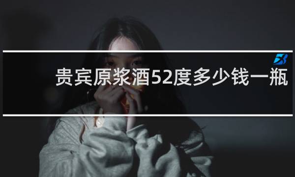 贵宾原浆酒52度多少钱一瓶