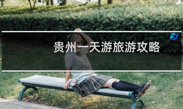 贵州一天游旅游攻略