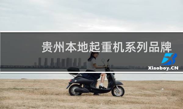 贵州本地起重机系列品牌