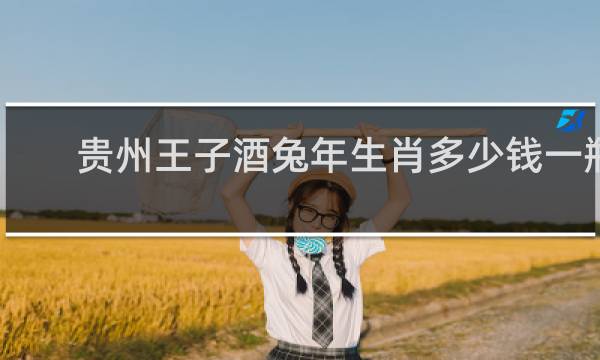 贵州王子酒兔年生肖多少钱一瓶
