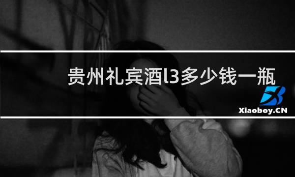 贵州礼宾酒l3多少钱一瓶