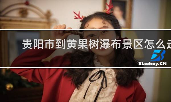 贵阳市到黄果树瀑布景区怎么走