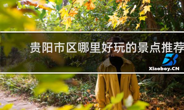 贵阳市区哪里好玩的景点推荐