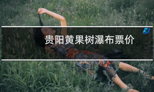 貴陽黃果樹瀑布票價(jià)