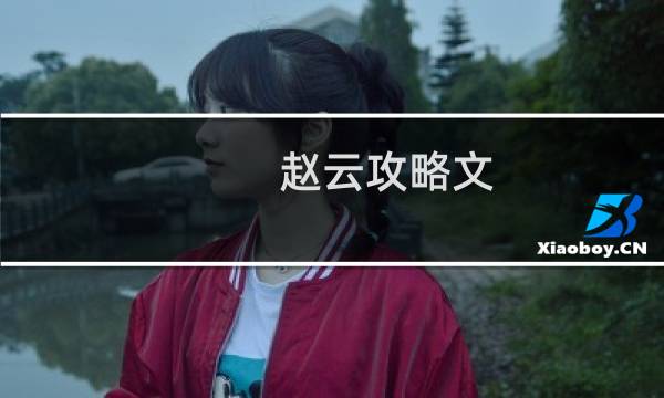 赵云攻略文