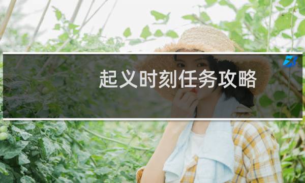 起义时刻任务攻略