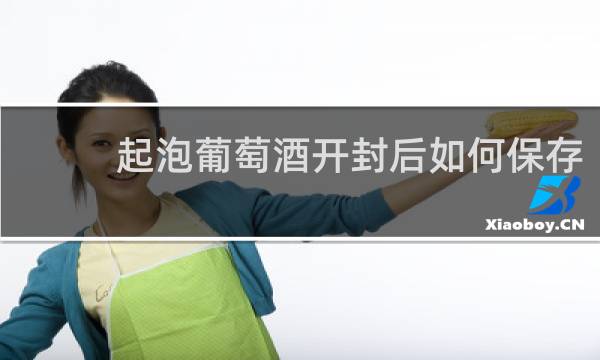 起泡葡萄酒开封后如何保存