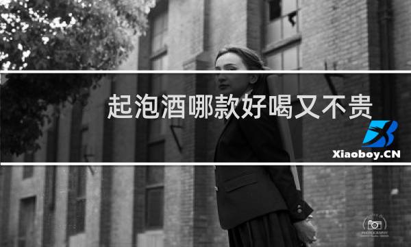 起泡酒哪款好喝又不贵