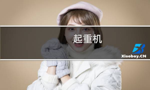 起重机 操作要求