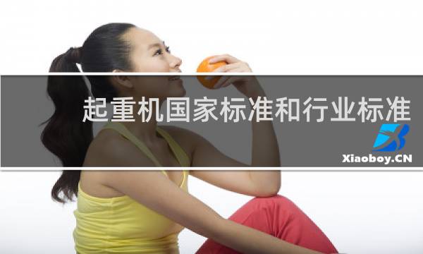 起重机国家标准和行业标准