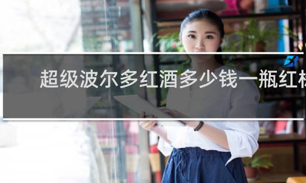 超级波尔多红酒多少钱一瓶红标