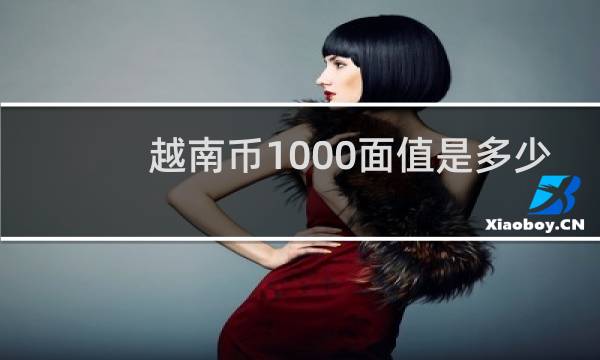 越南币1000面值是多少
